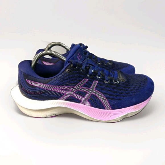 Asics Shoes - ASICS Gel-Kayano Lite 3 Womens Running Shoes Deep Ocean Pink‎ 1012B293 Size 9